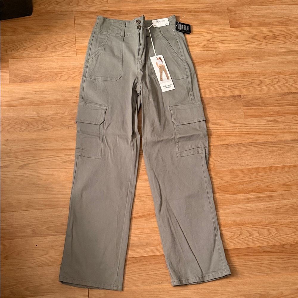 Stylish Women's Gray Cargo Pants